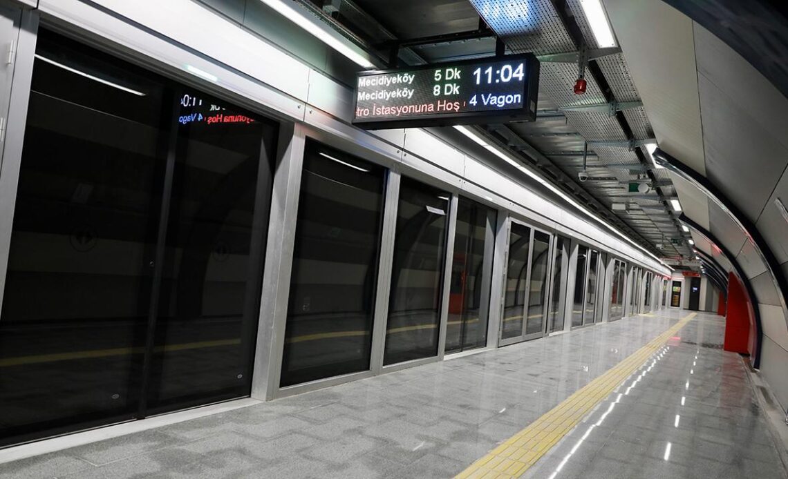 Kabataş-Mecidiyeköy-Mahmutbey Metro Hattı