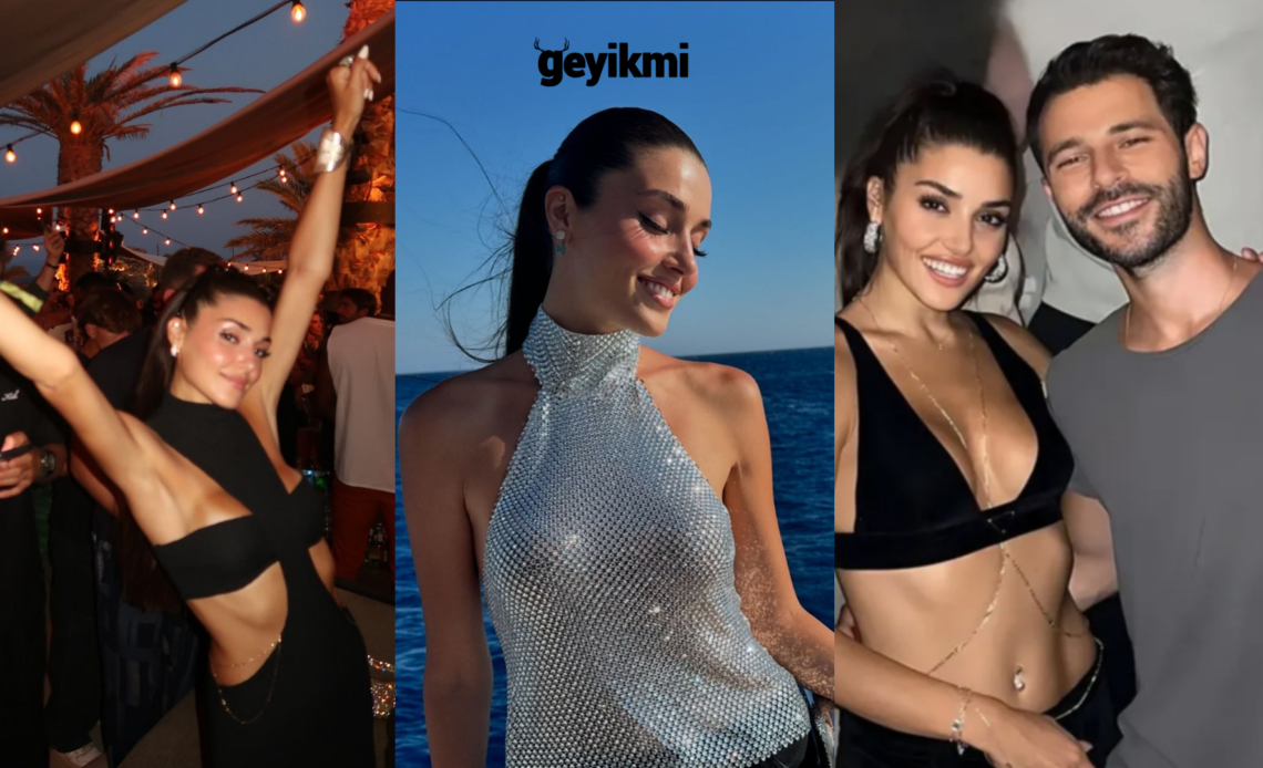 Hande Erçel, Mykonos’ta Hem Tatil Yapıyor Hem de DJ Kabinesine Geçiyor!